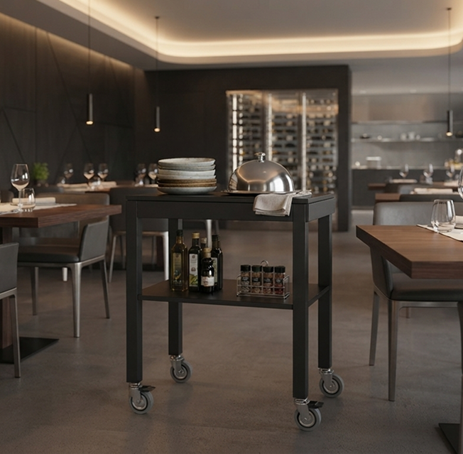 Guéridon professionnel pour restaurant et hôtel